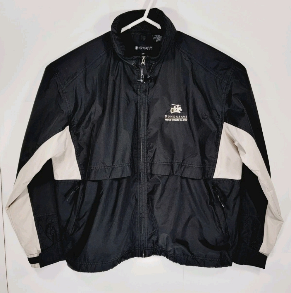 Storm Pack Mens 2XL Jacket Full Zip Black Dundarave Golf Prince Edward Island